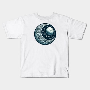 Moon and Stars Kids T-Shirt